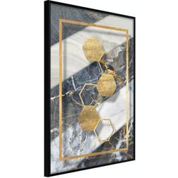 Arkiio Affisch Geometric Chain [Poster] 20x30 Poster